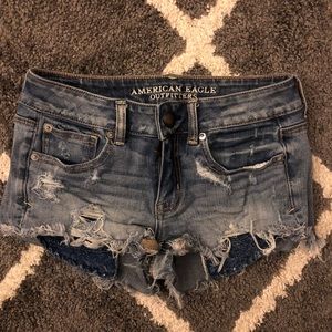 Distressed American Eagle Shorts
